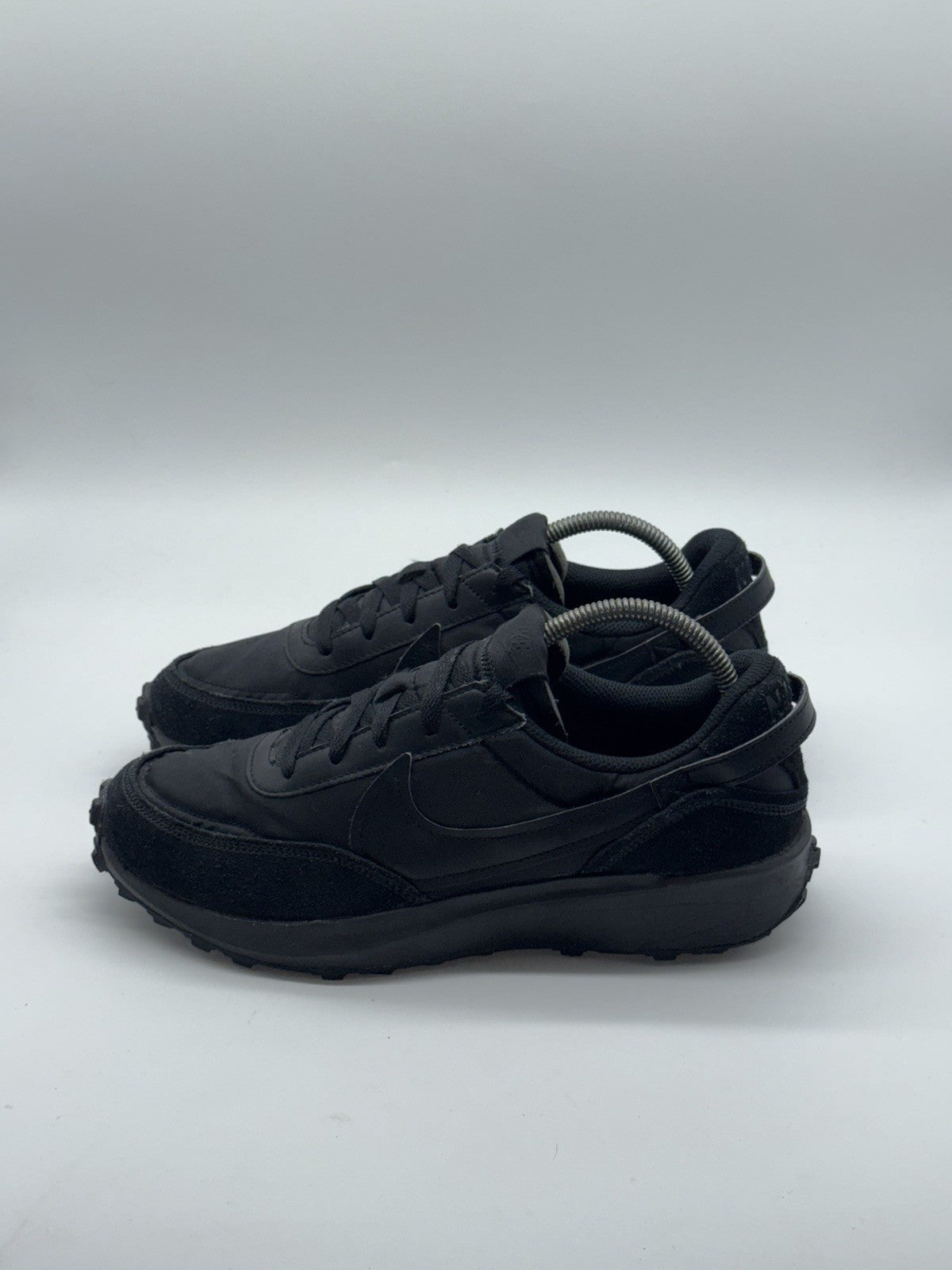 Nike Waffle Debut 'Triple Black' (2022) – UK 7.5