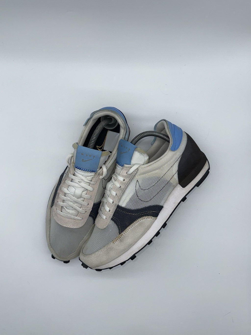 (2020) Nike Daybreak Type White x Laser Blue Retro Trainers Size UK 7
