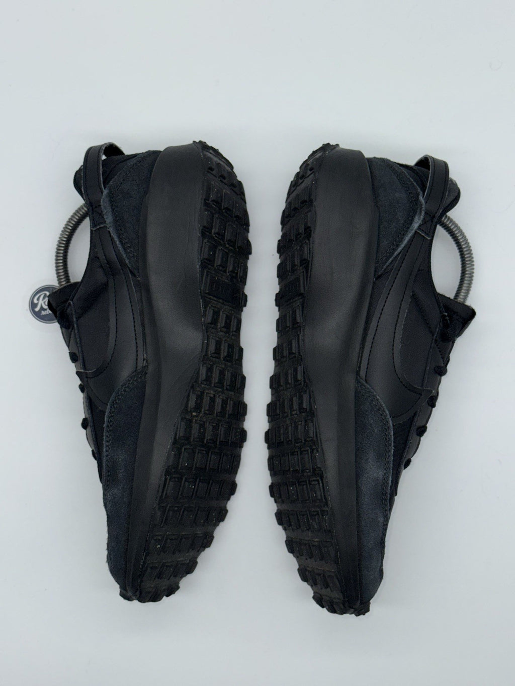 Nike Waffle Debut 'Triple Black' (2022) – UK 7.5