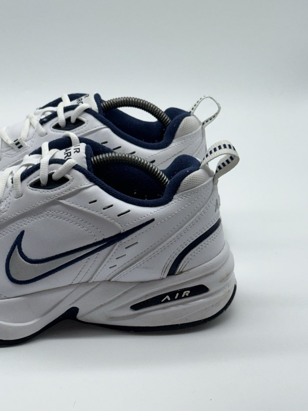 Nike Air Monarch IV 'White x Navy' (2025) – UK 8