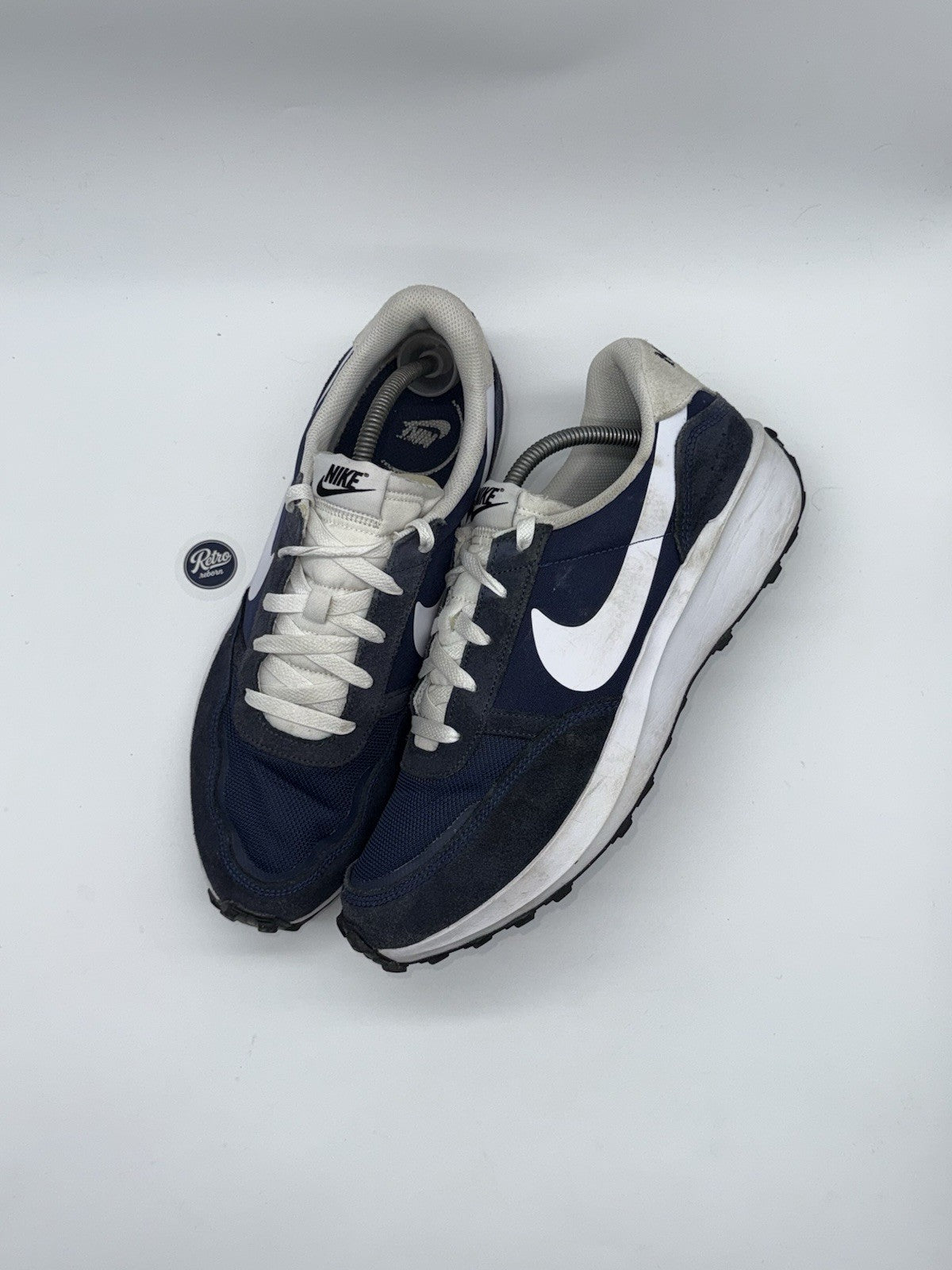 Nike Waffle Debut 'Midnight Navy x White' trainers – UK 10.5