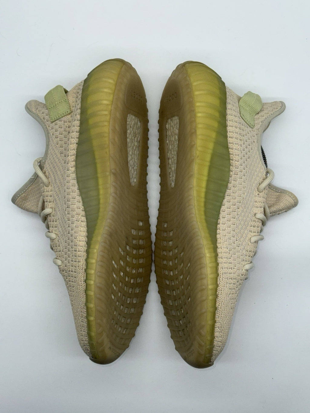 adidas Yeezy Boost 350 V2 Flax Light Brown Hemp Mens UK 10.5 Trainers (FX9028)