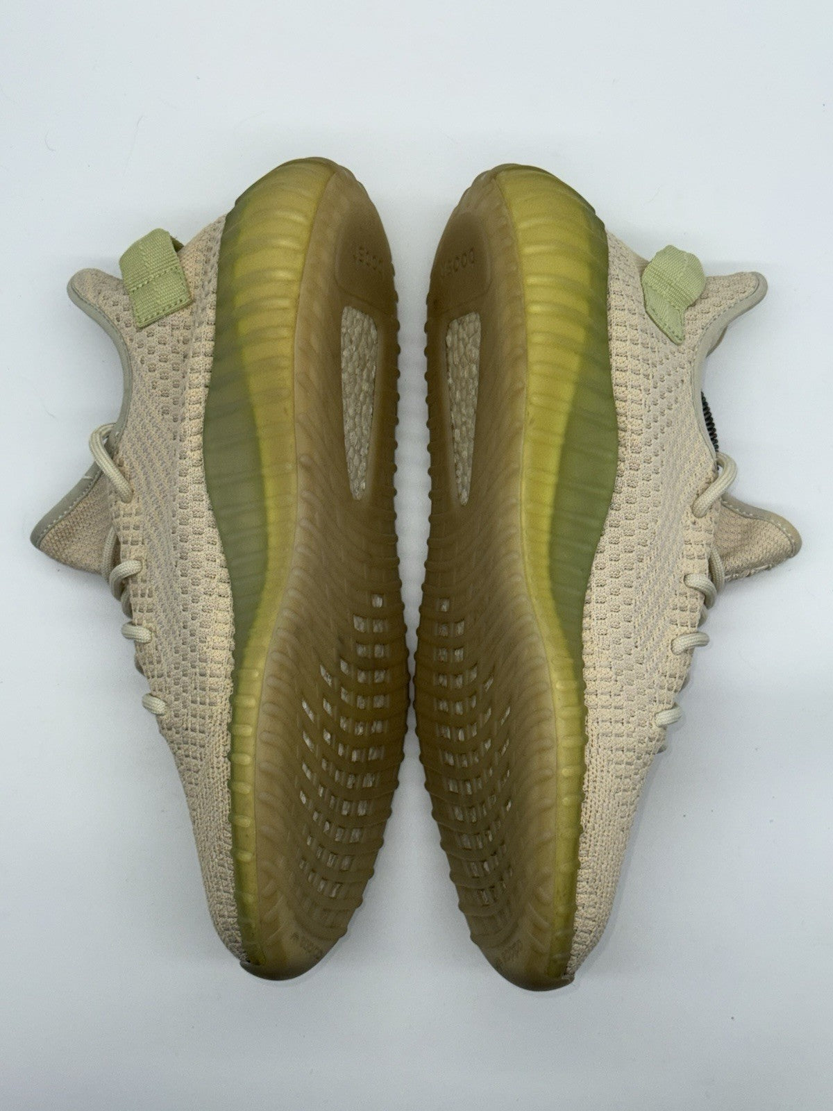 adidas Yeezy Boost 350 V2 Flax Light Brown Hemp Mens UK 10.5 Trainers (FX9028)