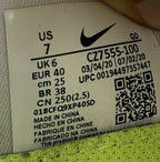Nike Air Max 2090 White Volt Neon Green Cool Grey UK 6 (CZ7555-100)
