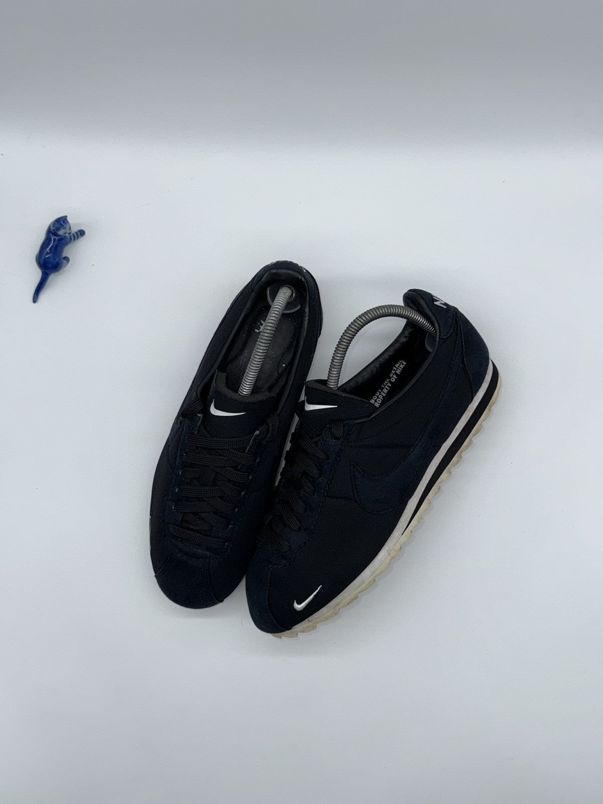 (2015) Nike Classic Cortez Shark Big Tooth Black x Navy ‘Suede Showstopper’ UK 7