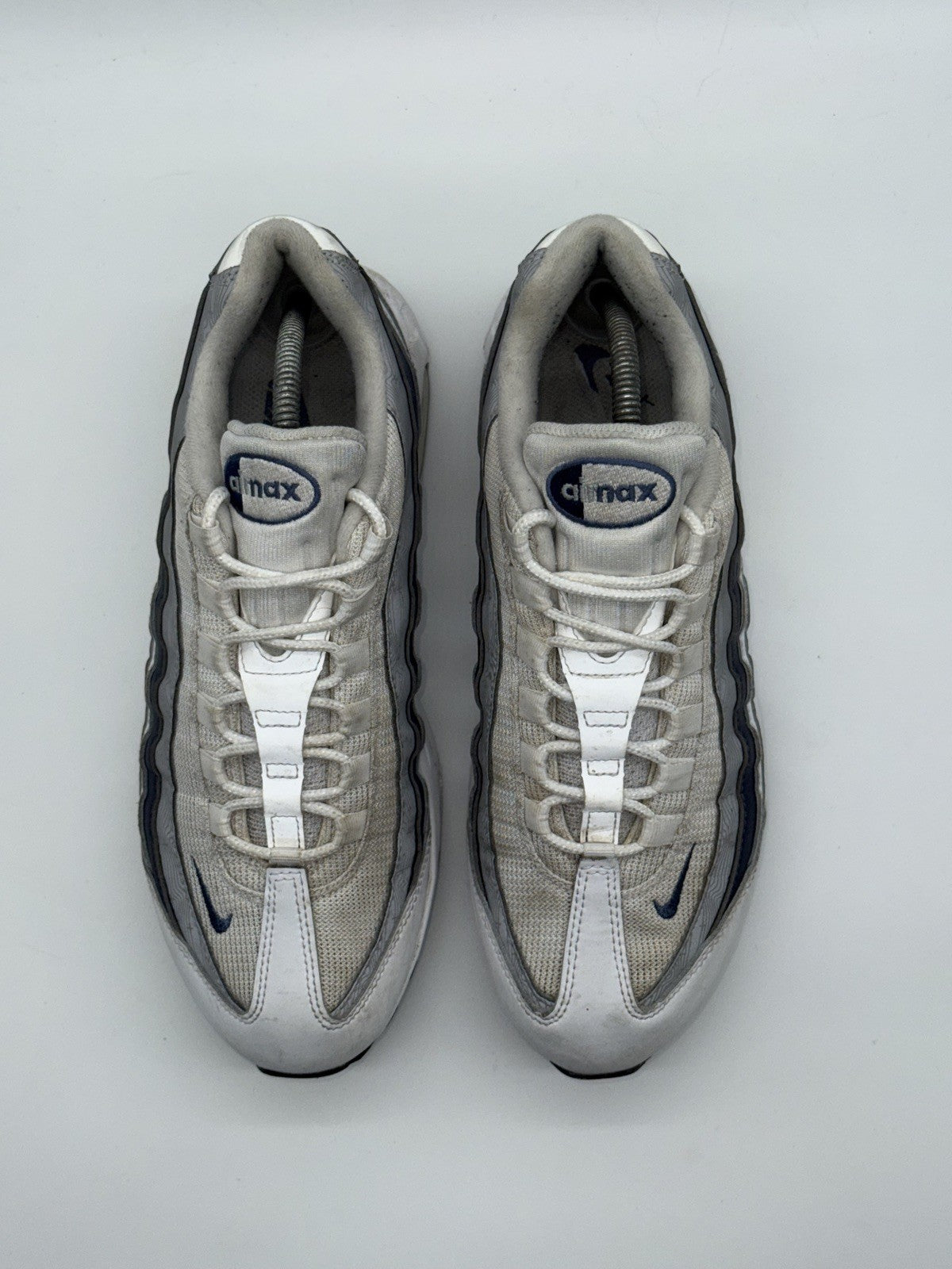 Nike Air Max 95 OG Trainers - Diffused Blue / White - Size UK 8 - (IF2718-100)