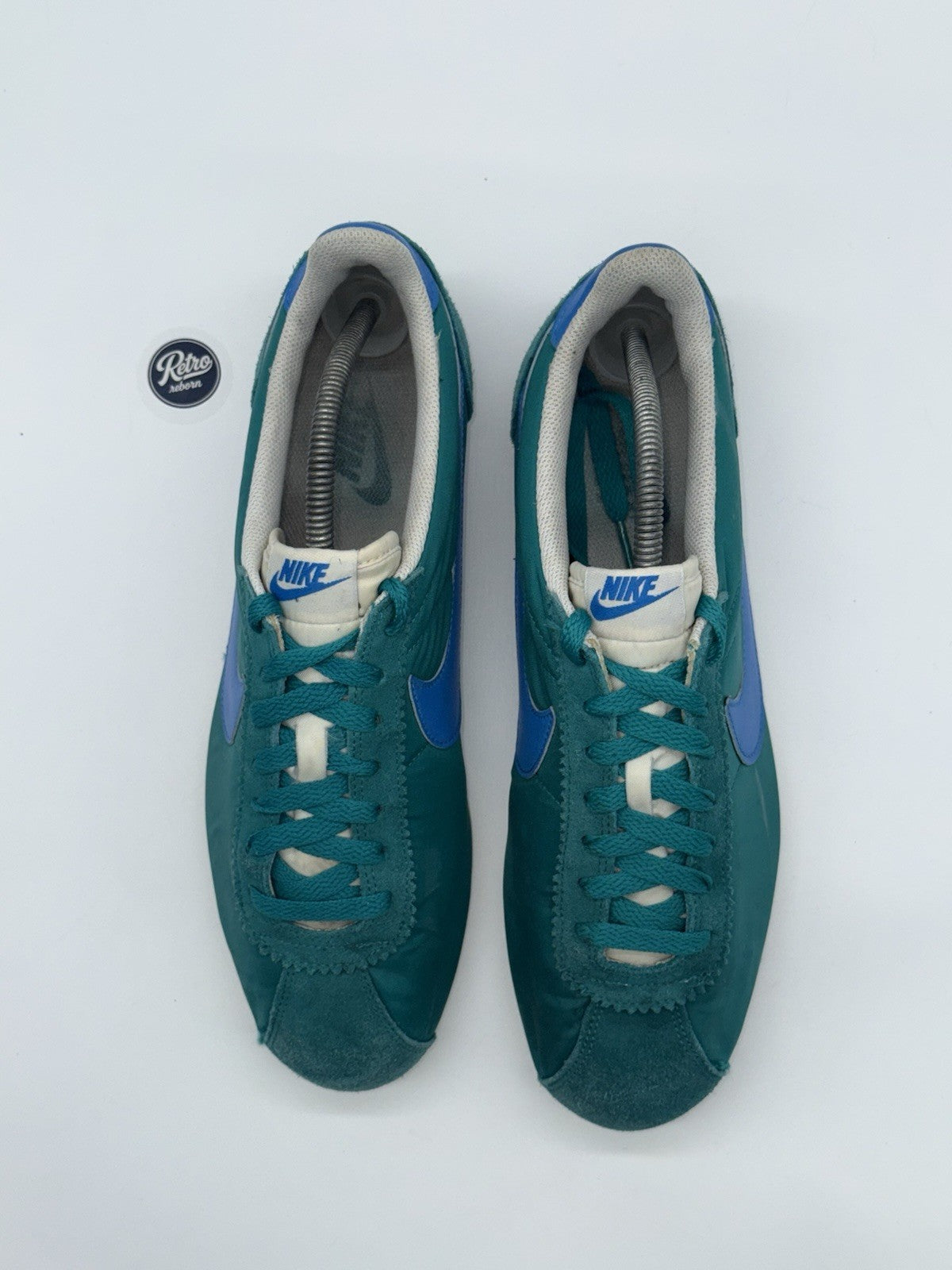 Nike Classic Cortez Nylon 'Teal Green x Blue' (2015) – UK 9.5