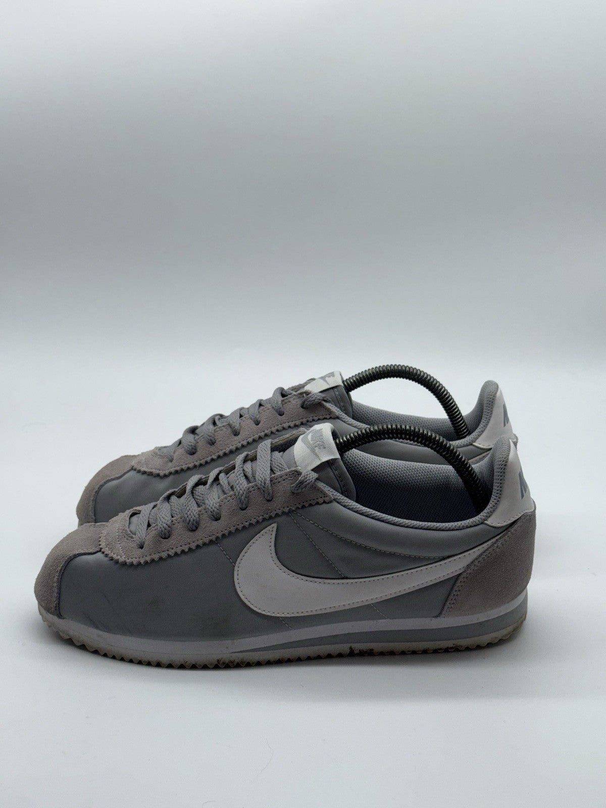 Nike Classic Cortez Nylon OG 'Wolf Grey x White' (2016) – UK 8