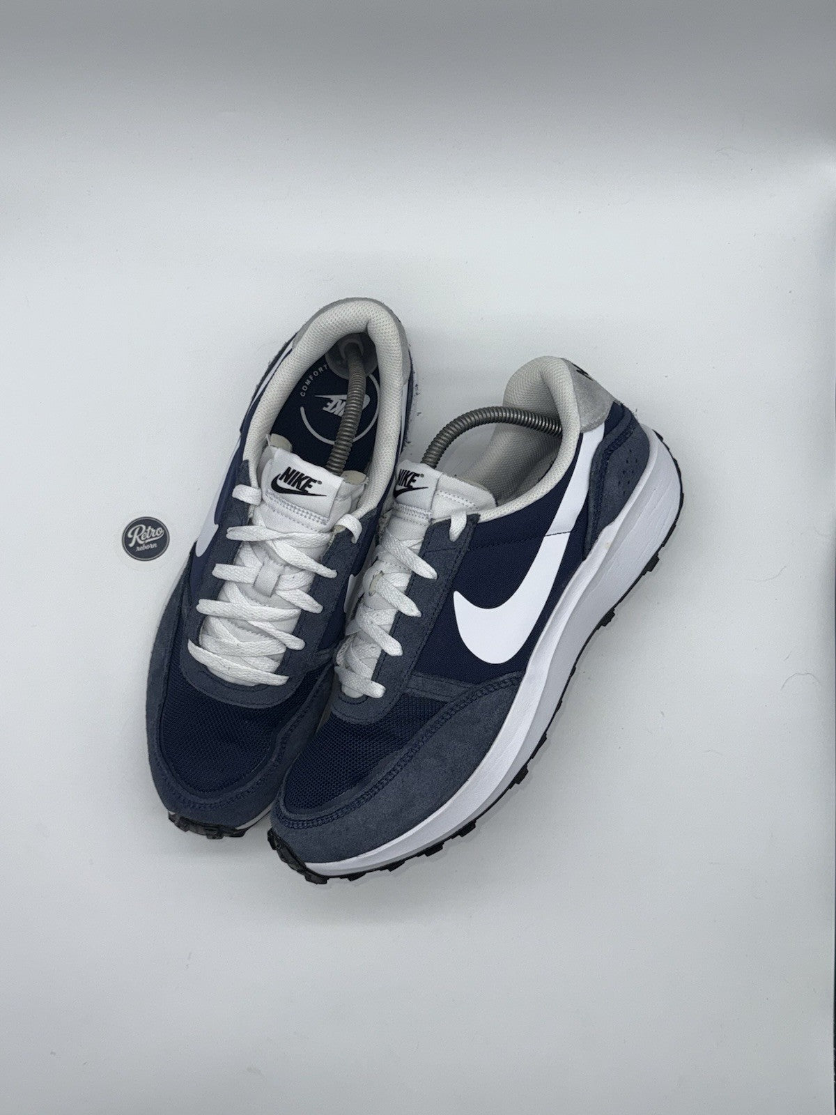Nike Waffle Debut 'Midnight Navy x White' trainers – UK 10