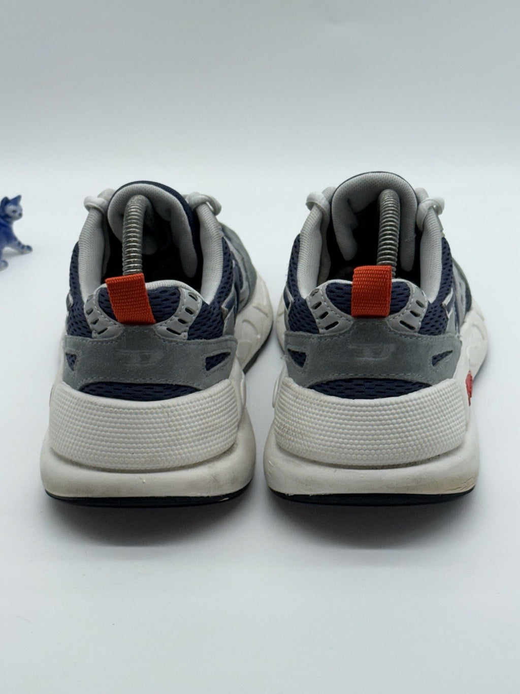 Diesel S-Serendipity Grey x Navy x Red Trainers Men’s UK 7