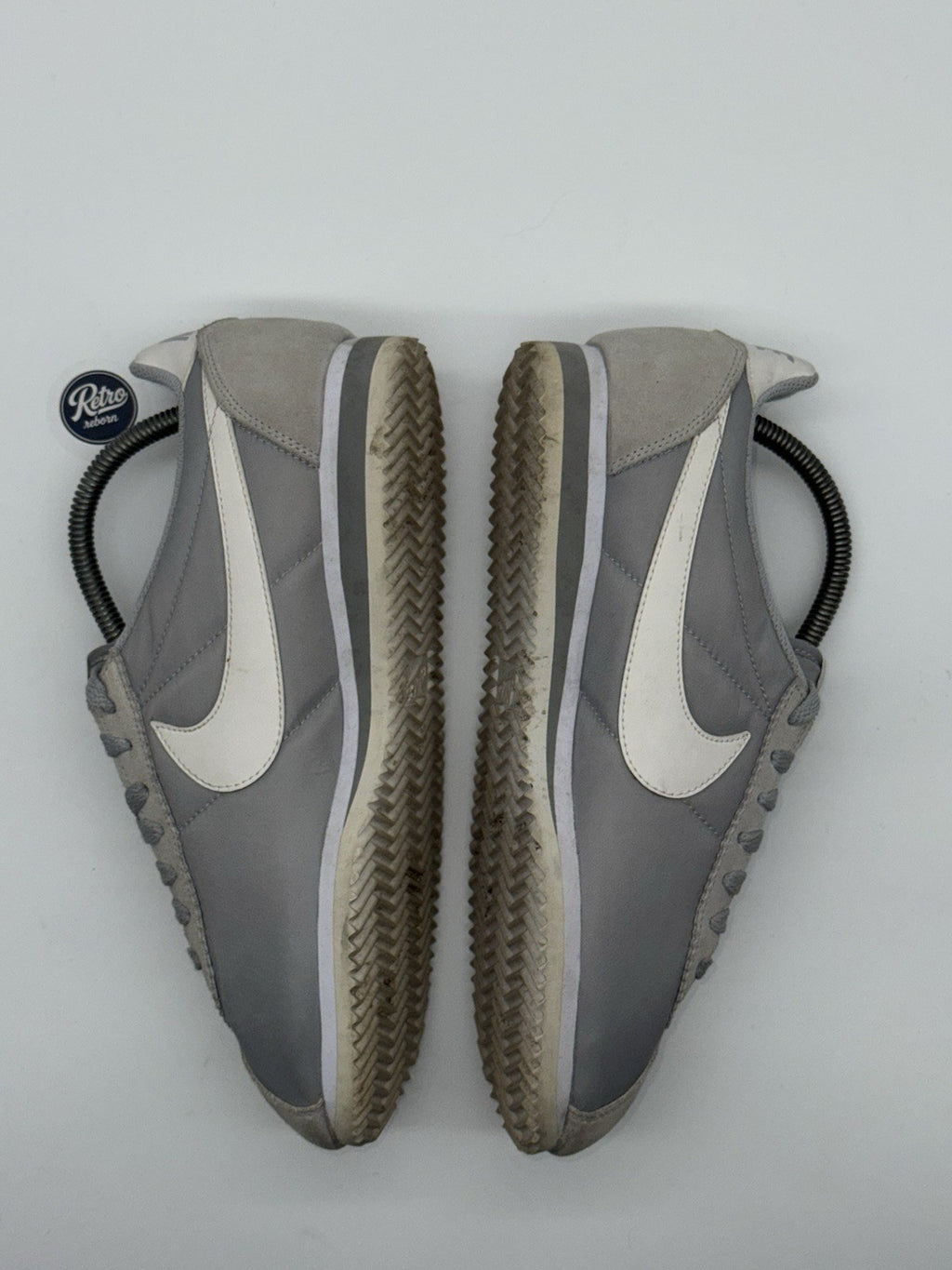 Nike Classic Cortez Nylon 'Wolf Grey x White' (2015) – UK 7