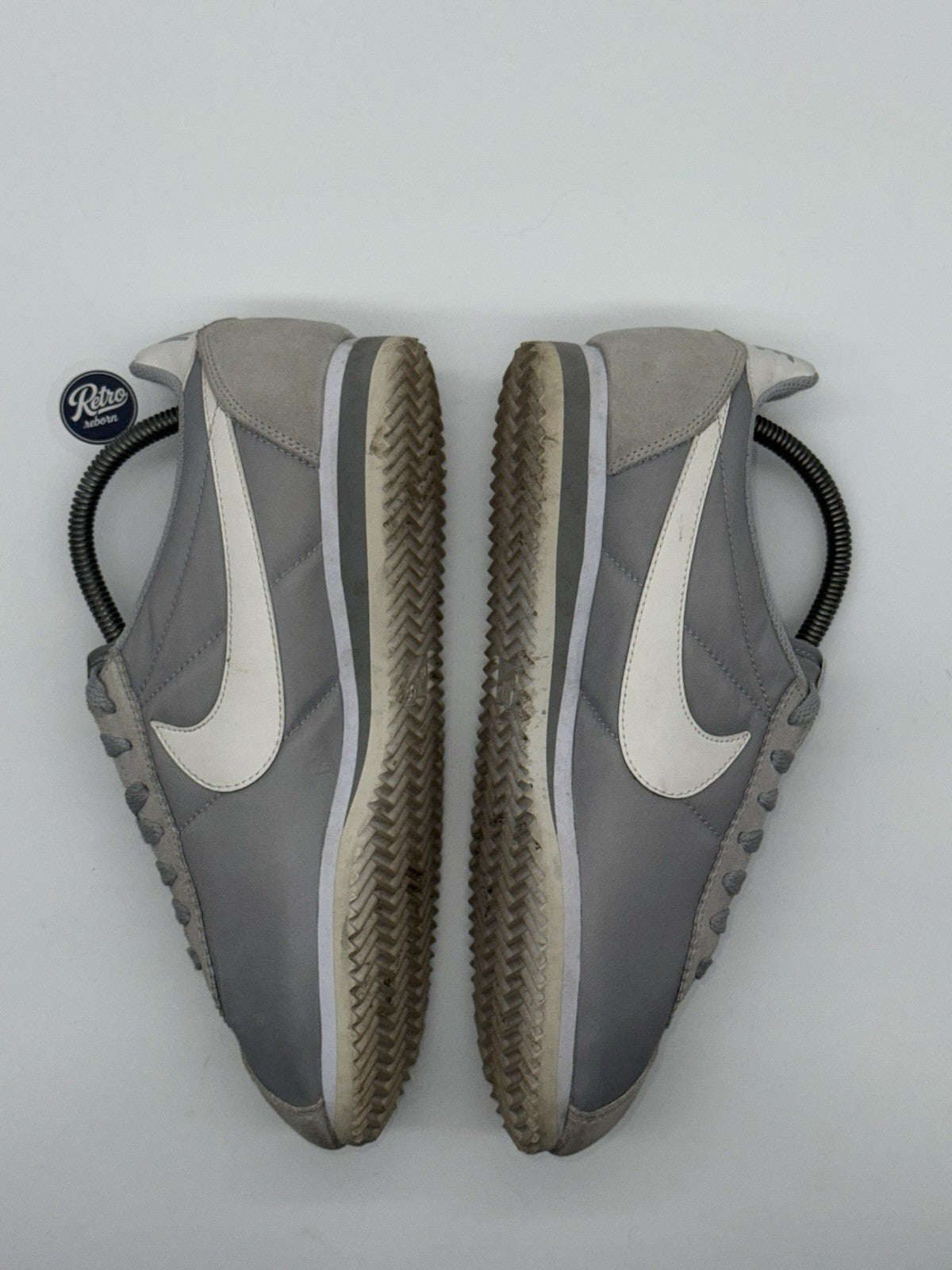 Nike Classic Cortez Nylon 'Wolf Grey x White' (2015) – UK 7