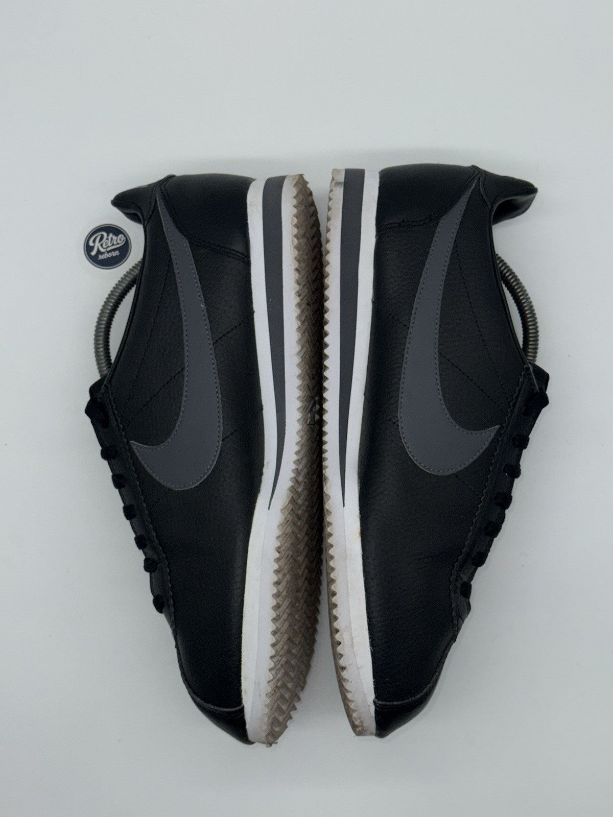 Nike Classic Cortez Leather OG 'Black x Grey' (2016) – UK 10