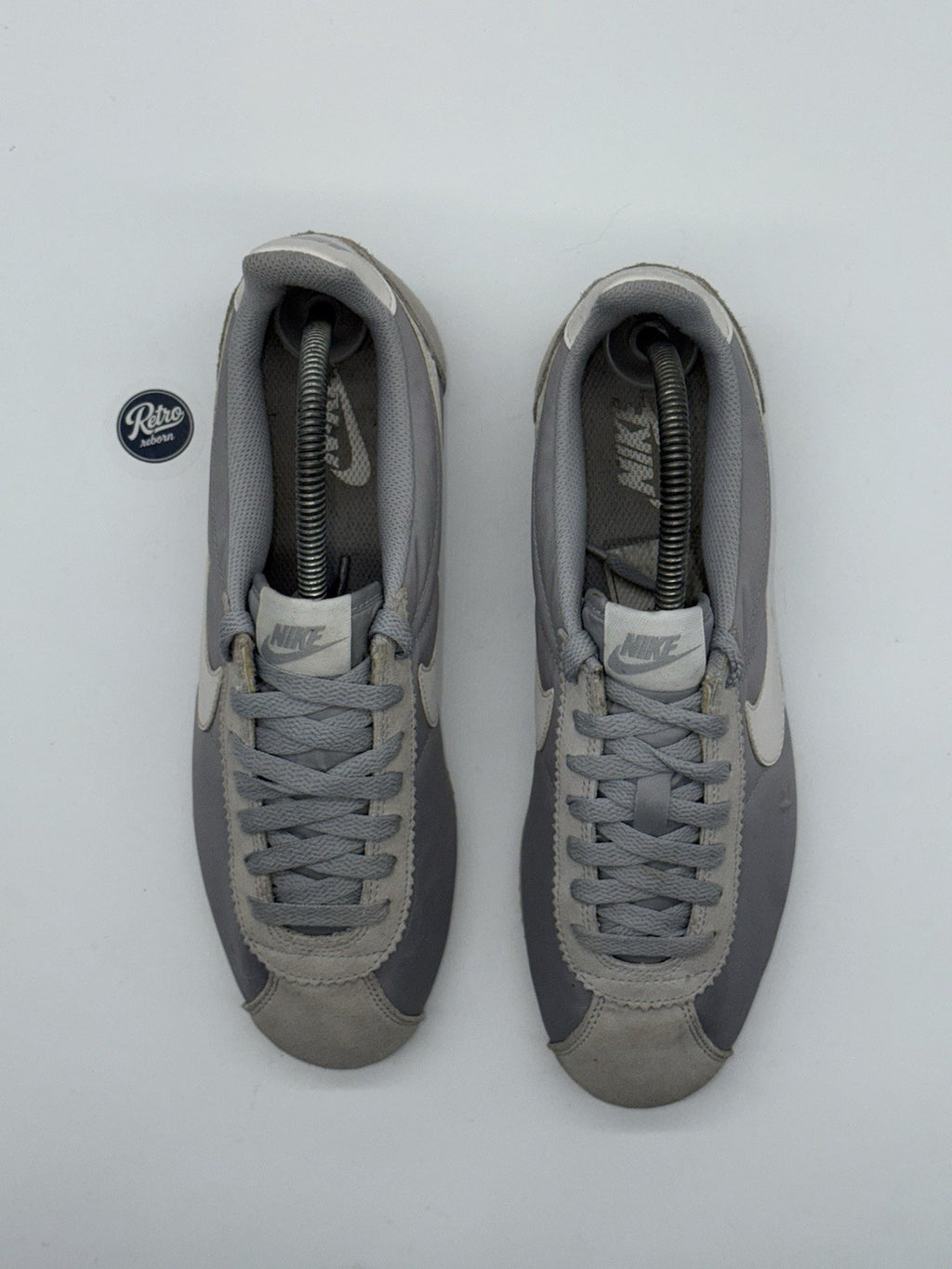 Nike Classic Cortez Nylon 'Wolf Grey x White' (2015) – UK 7