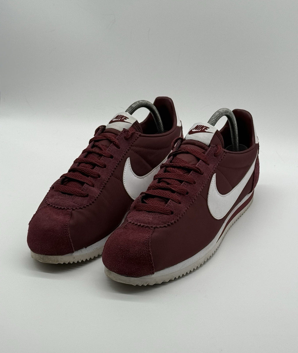 Nike Classic Cortez Nylon OG (2017) Burgundy Dark Red UK 8 (807472-602)