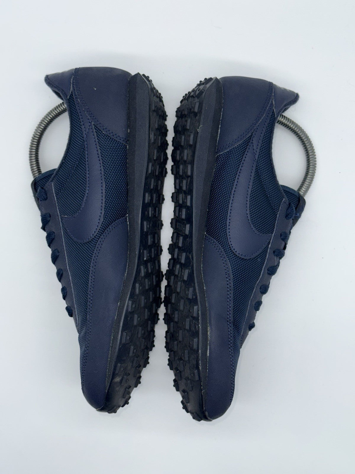 (2014) Nike Elite Waffle SI Obsidian Navy Retro Blue Vintage Trainers UK 7