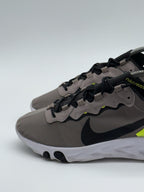 (2019) Nike React Element 55 ‘Pumice Volt Green Black’ Retro Trainers UK 7