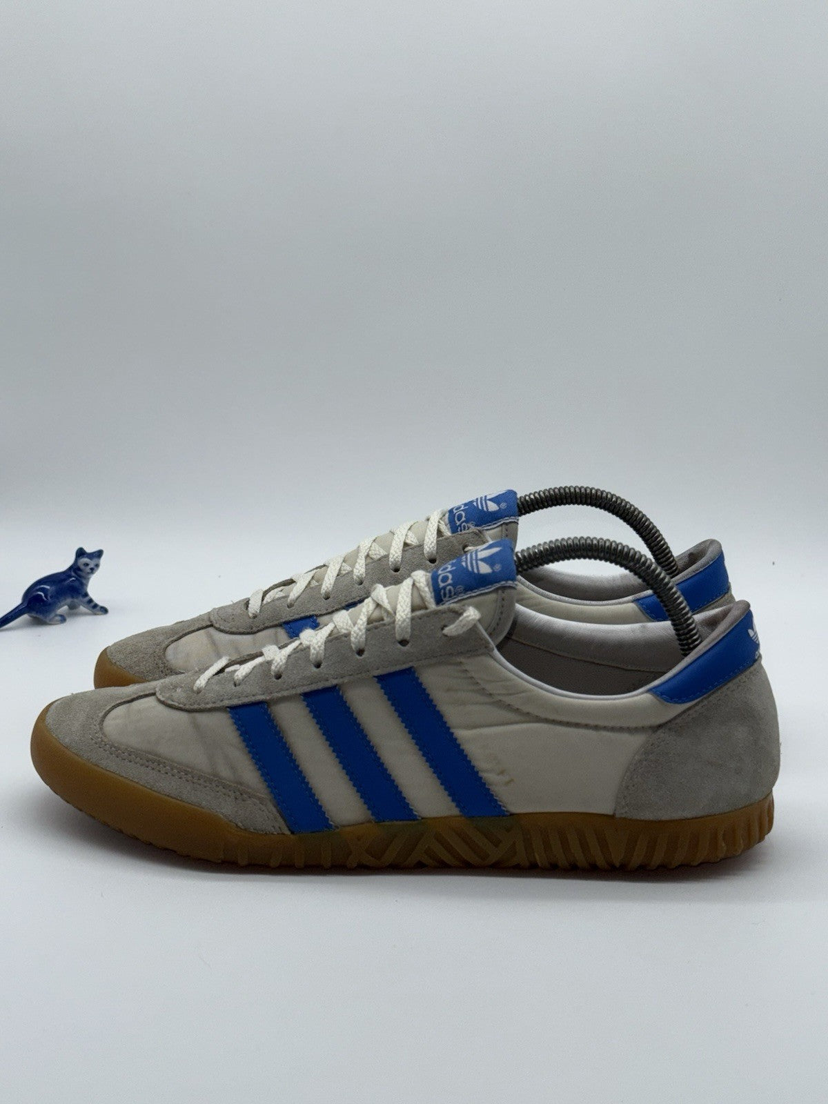 (2017) adidas Spezial Indoor Kreft Chalk White x Blue Trainers Men's UK 9