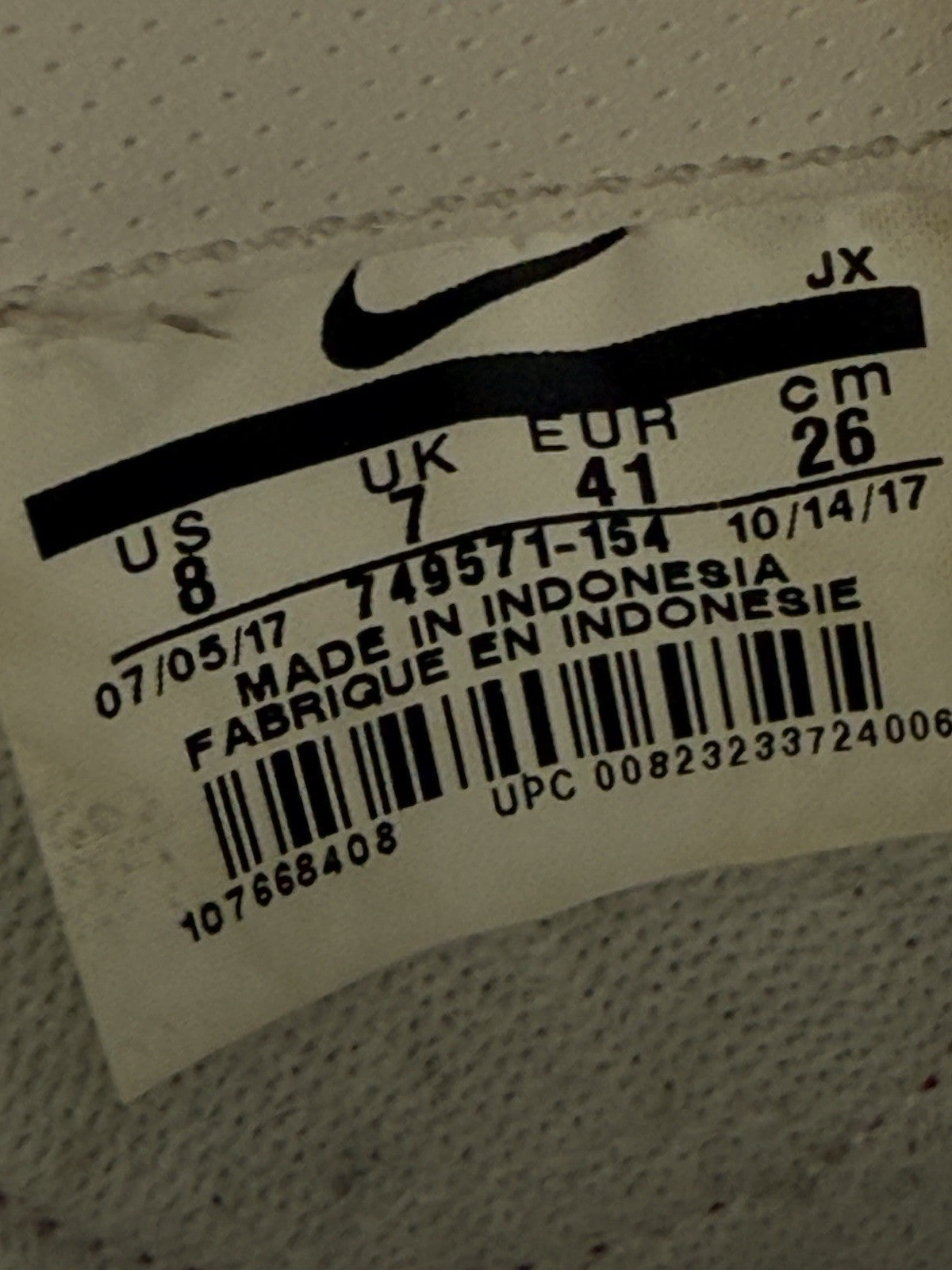 Nike Classic Cortez Leather 'Forrest Gump' (2017) – UK 7