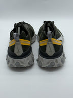 Nike React Element 55 Sequoia Deep Forest Green Khaki x Yellow UK 11 CQ6366-300
