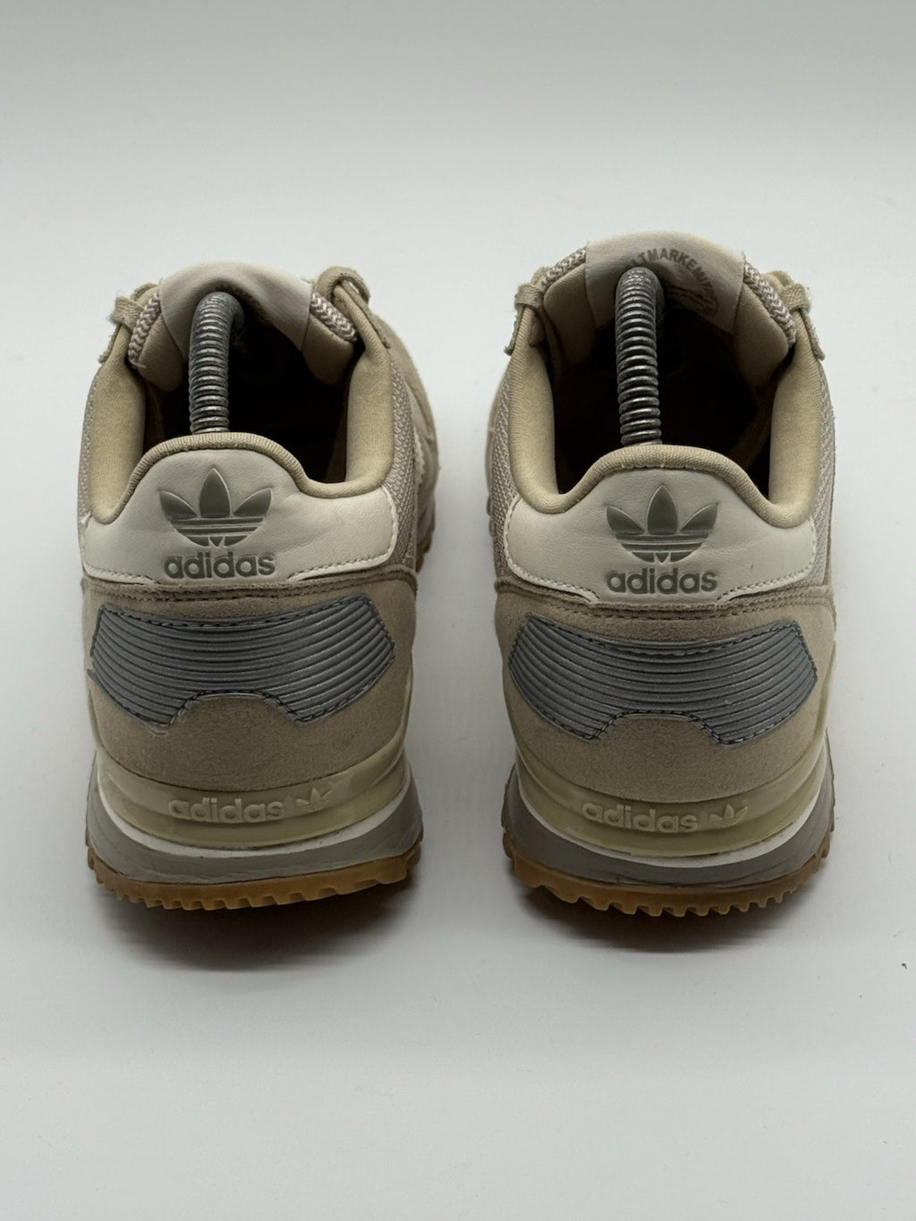 (2020) Adidas Originals ZX 700 'Beige x Grey x  White' Retro Trainers UK 7
