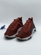 (2018) Nike React Element 55 Mars Stone Midnight Navy Men's UK 10 - BQ6166-600
