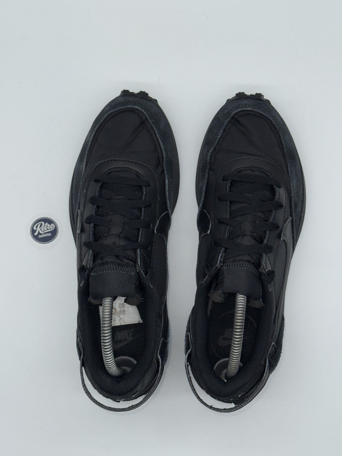 Nike Waffle Debut 'Triple Black' (2022) – UK 7.5