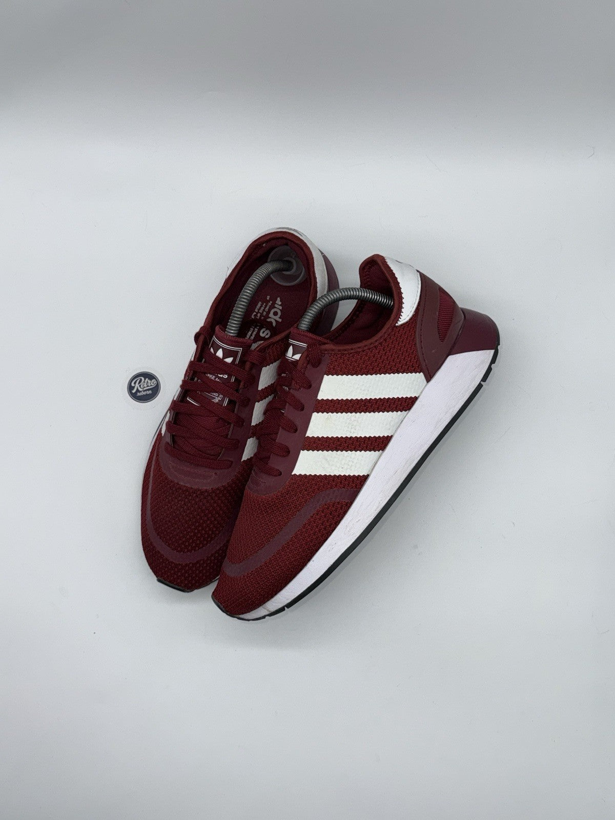 Adidas N-5923 'Burgundy x White' trainers – UK 9