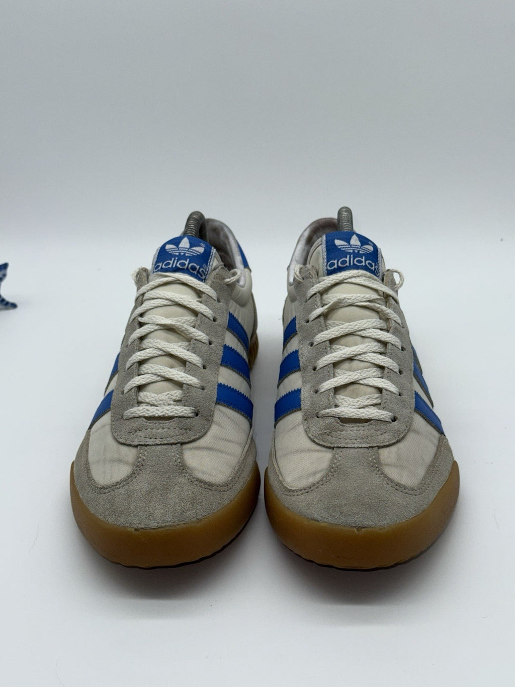 (2017) adidas Spezial Indoor Kreft Chalk White x Blue Trainers Men's UK 9