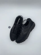 Nike Waffle Debut 'Triple Black' trainers – UK 7.5