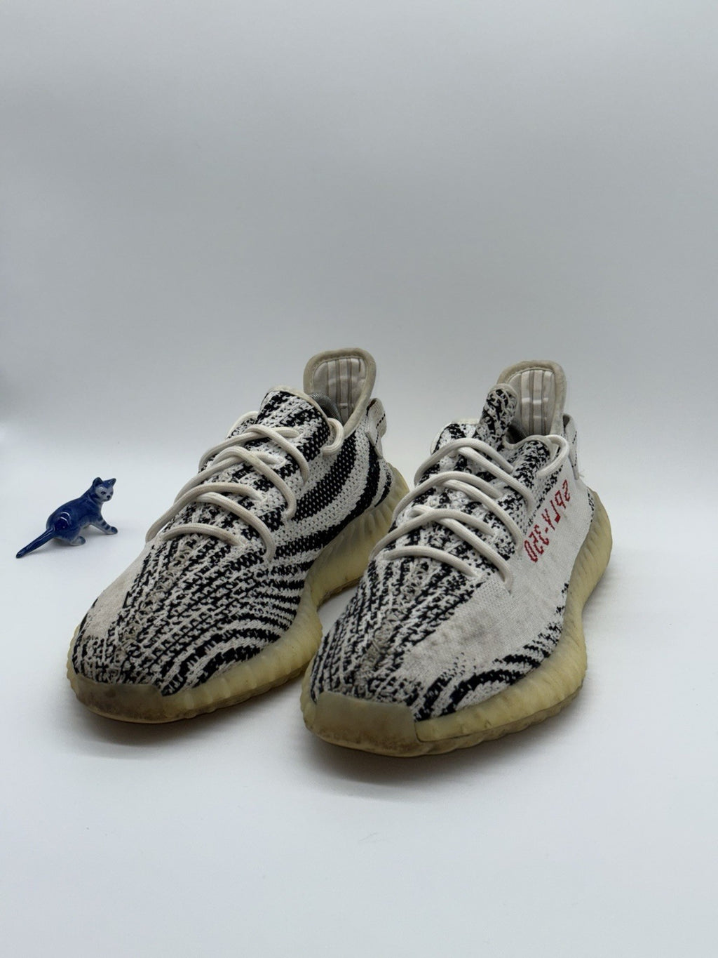 adidas Yeezy Boost 350 V2 Black x White Zebra Men's UK 10.5 - CP9654