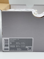 Nike Air Force 1 '07 Low Triple White Size 8 UK
