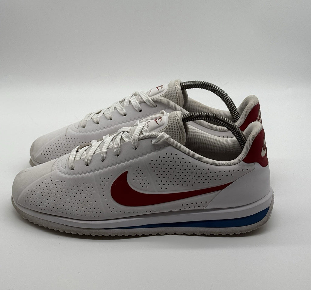 Nike Classic Cortez Ultra Moire OG (845013-100) Forrest Gump White Red Mens UK 7