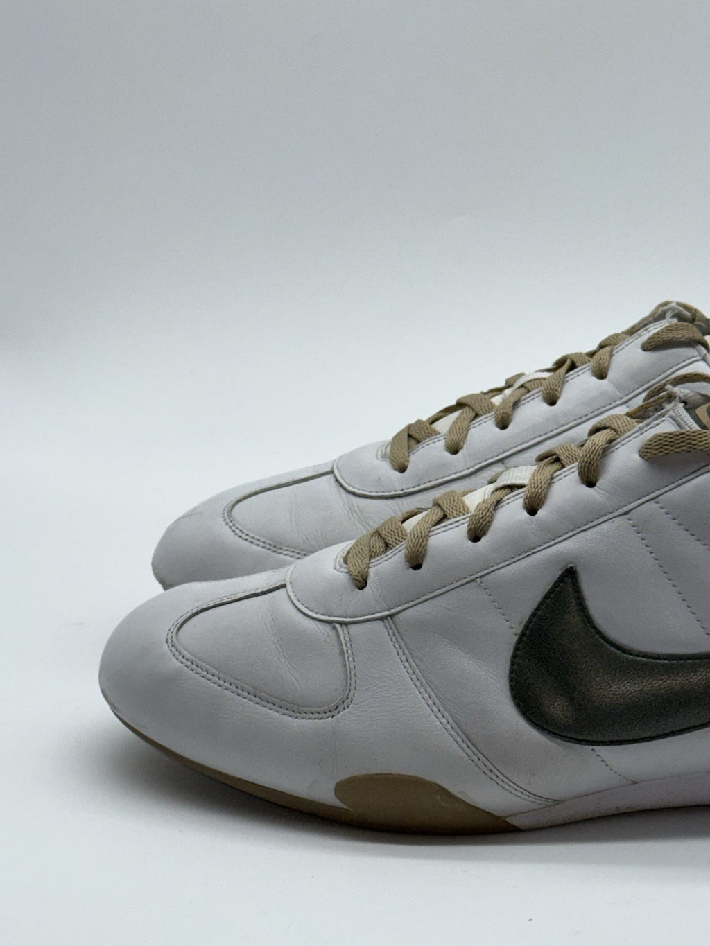 (2006) Vintage Nike Sprint Brother White x Olive Green Trainers Men’s UK 11