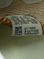 adidas Yeezy Boost 350 V2 Flax Light Brown Hemp Mens UK 10.5 Trainers (FX9028)