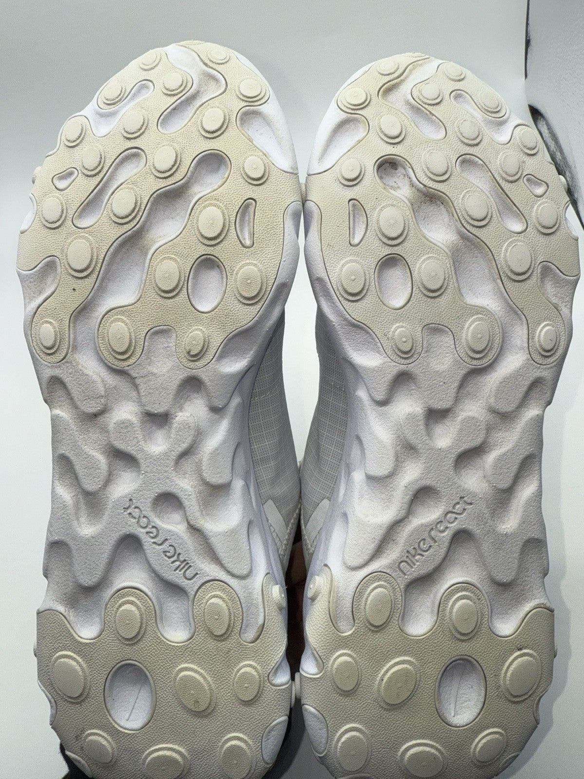 Nike React Element 55 'Pure Platinum x White' (2018) – UK 7.5