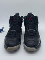 (2022) Nike Air Jordan Jumpman Two Trey Black Red Trainers Size UK 9