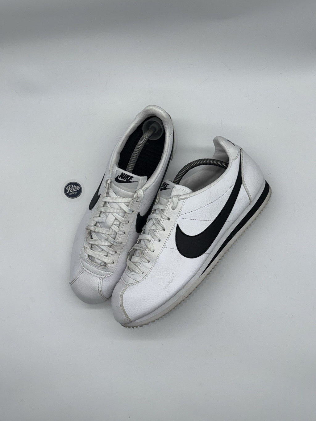 Nike Cortez Leather OG 'White x Black' trainers – UK 9.5