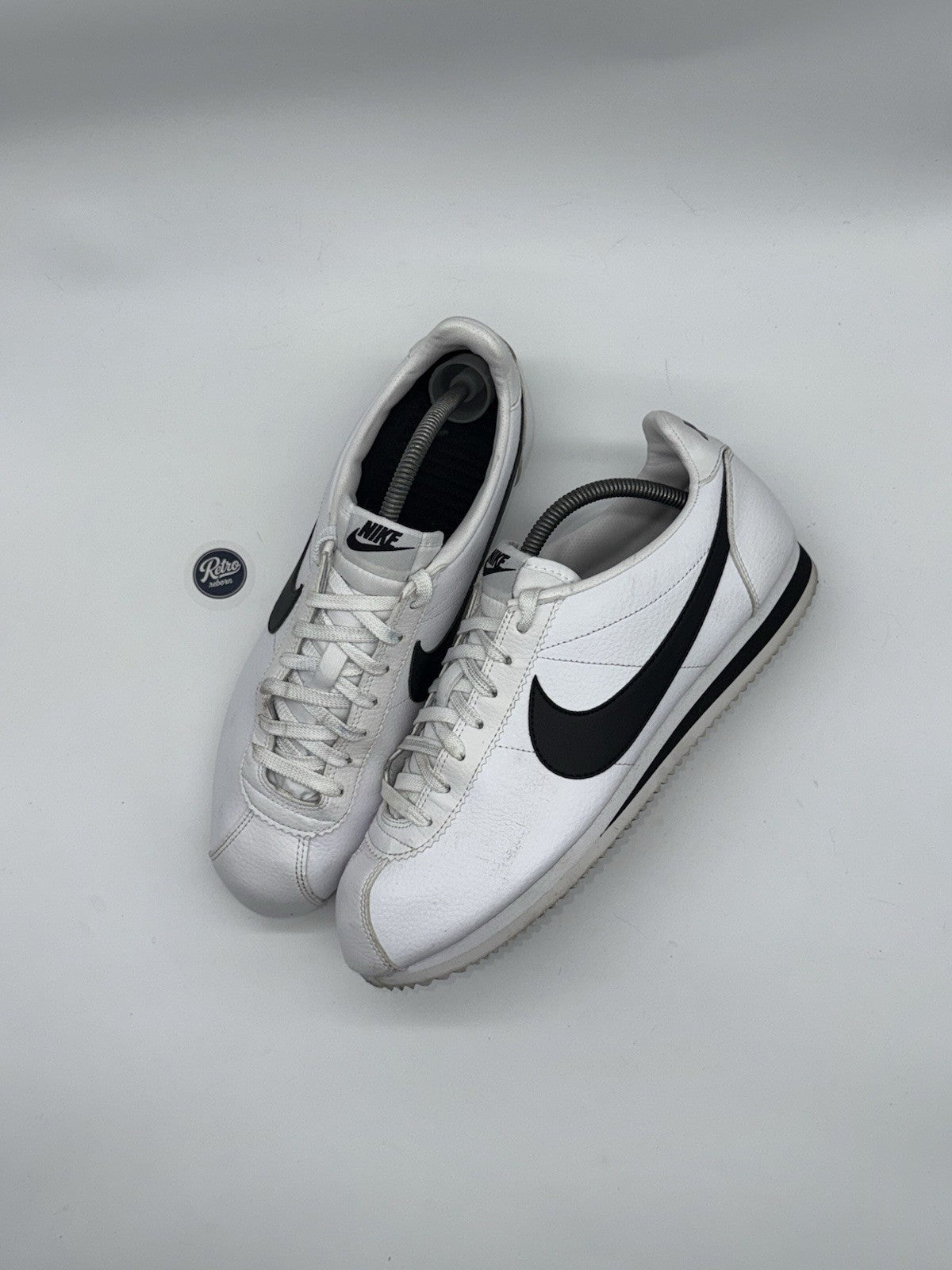 Nike Cortez Leather OG 'White x Black' trainers – UK 9.5