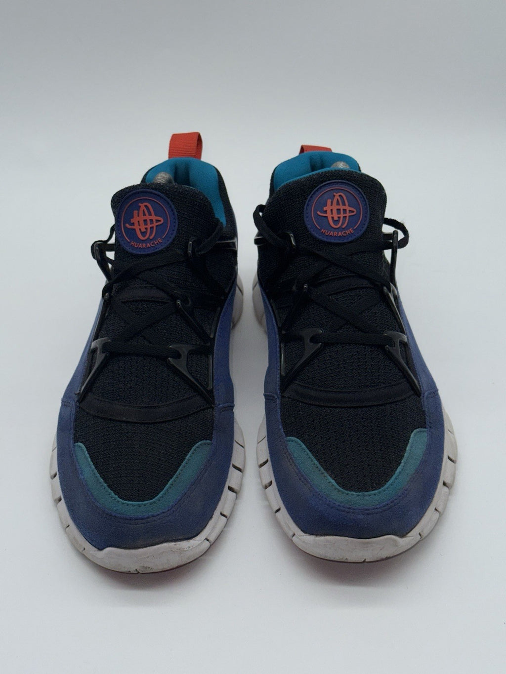 (2011) Nike Free Huarache Light Black Team Orange-Concord Men’s UK 8
