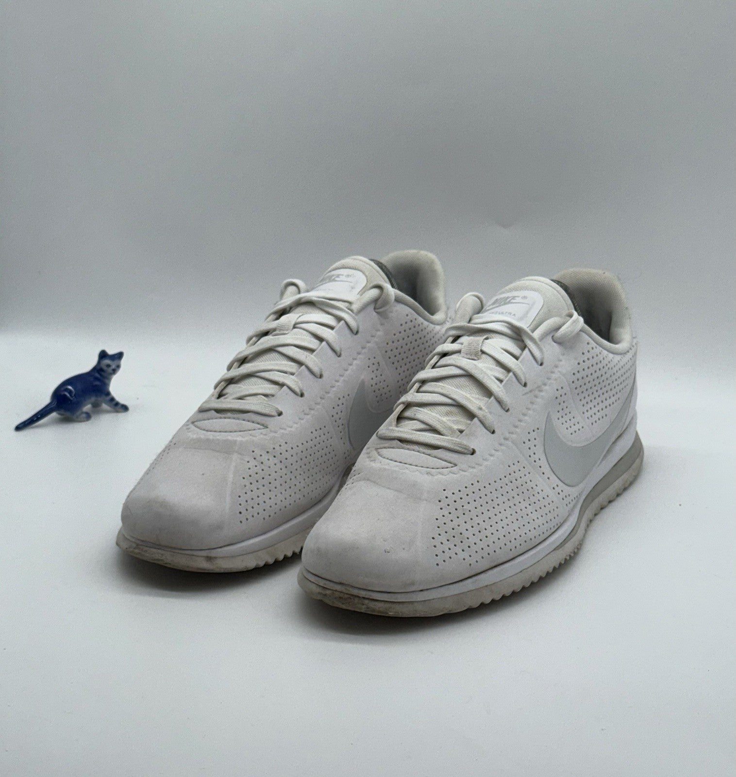 Nike Cortez Ultra Moire White Pure Platinum Men’s Trainers UK 9 (845013-101)