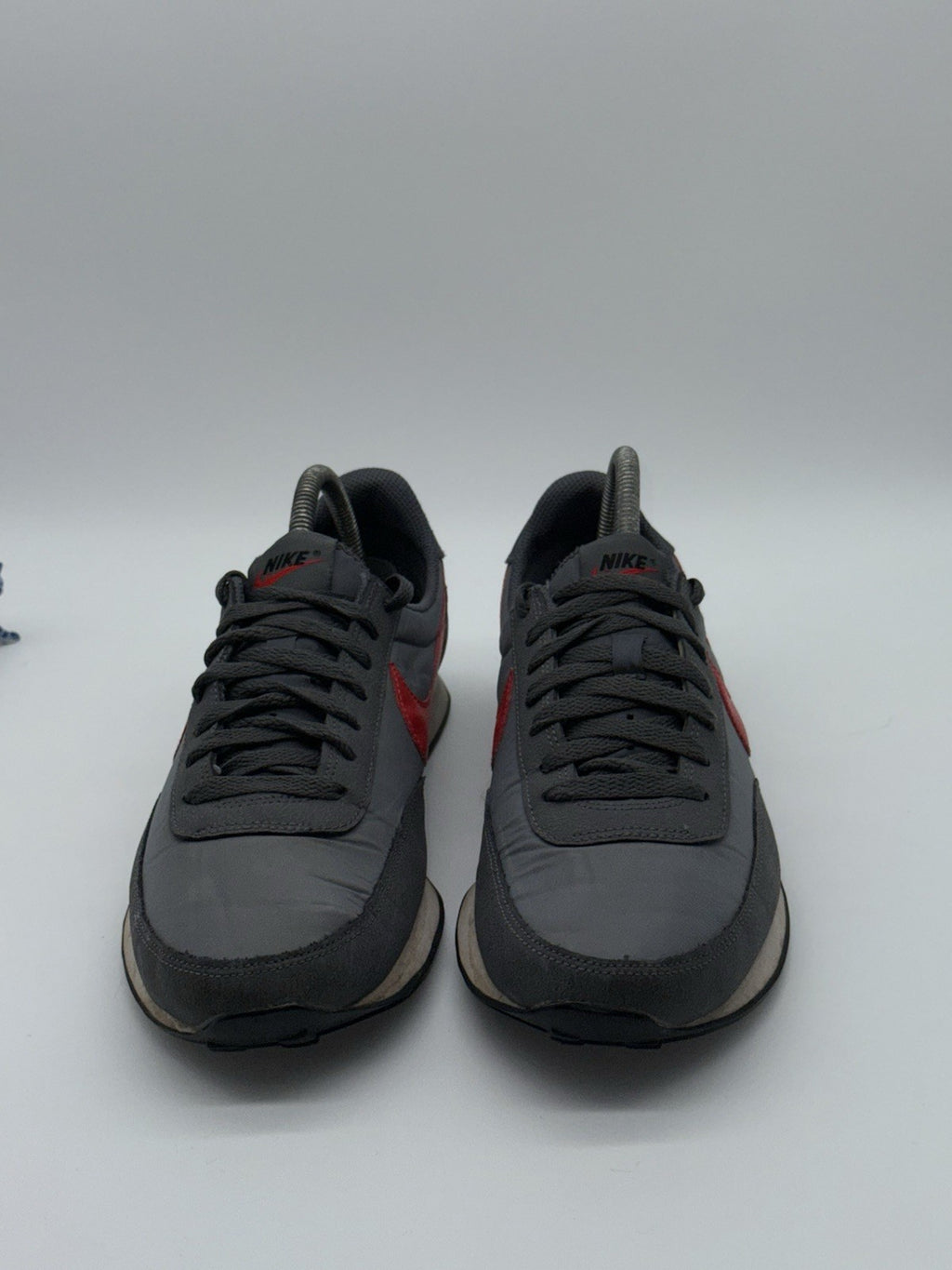 (2013) Nike Elite Vintage Waffle Trainers Grey & Red Men’s Size UK 8