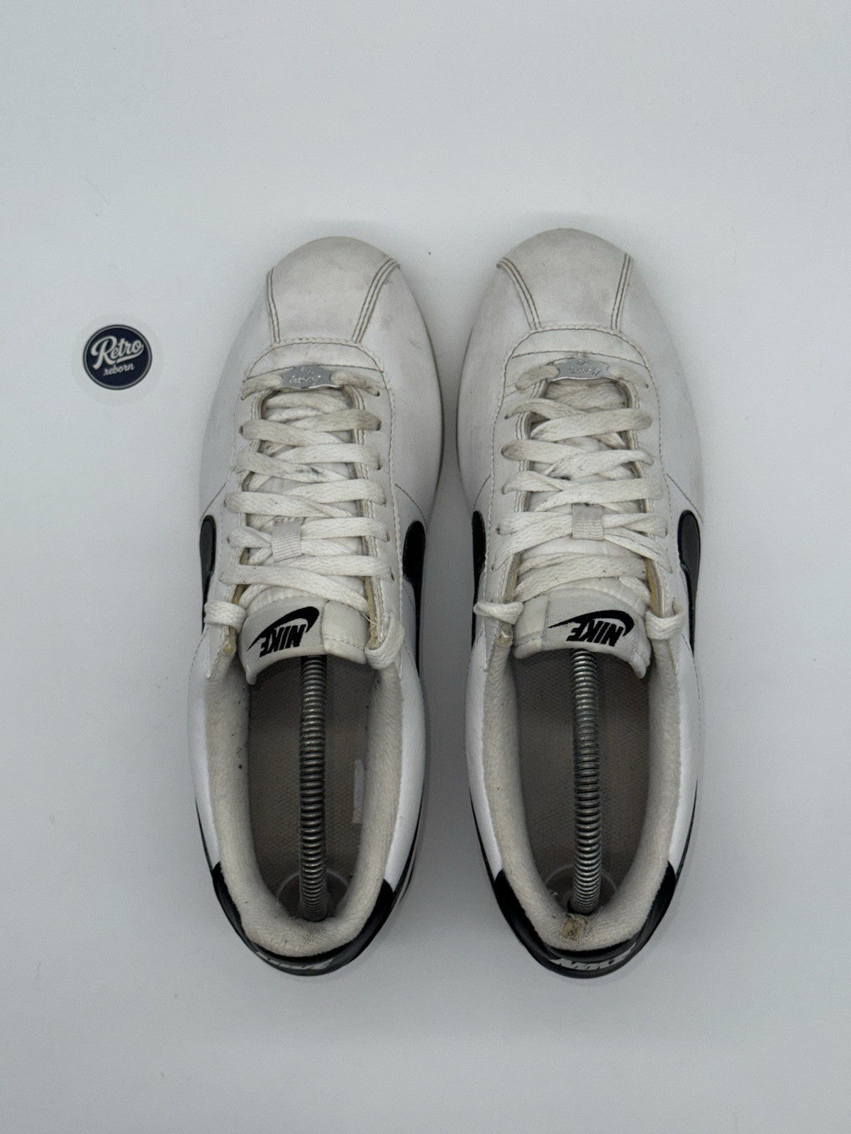 Nike Classic Cortez Basic Leather 'White x Black' (2019) – UK 7