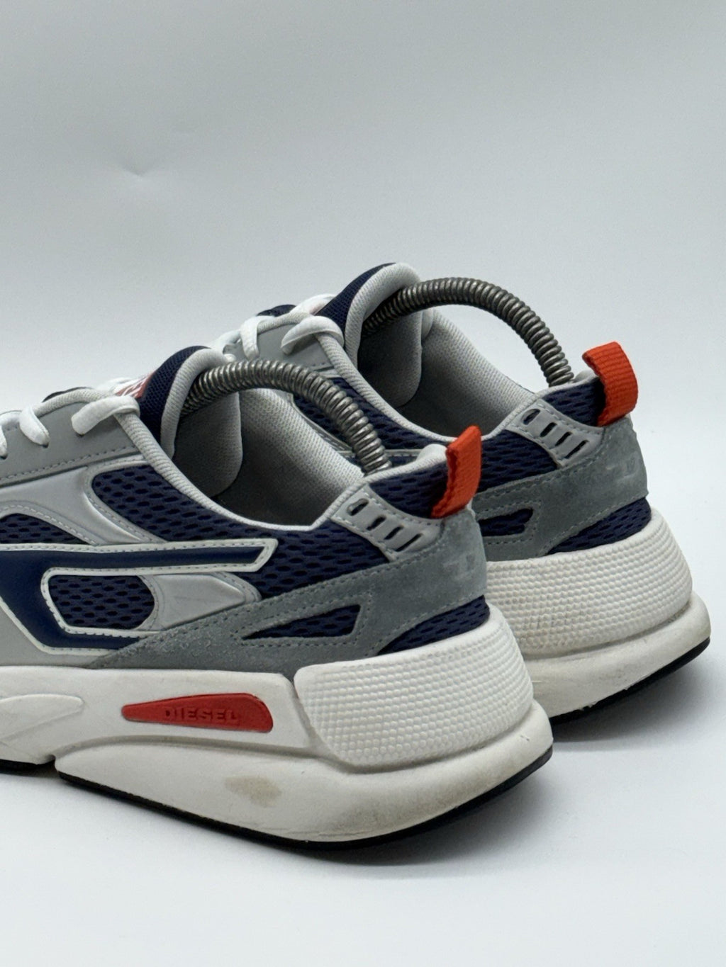Diesel S-Serendipity Grey x Navy x Red Trainers Men’s UK 7