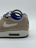 (2012) Rare Nike Air Max 1 Premium 'Classic Stone x Blue' UK 7.5 - (512033 040)