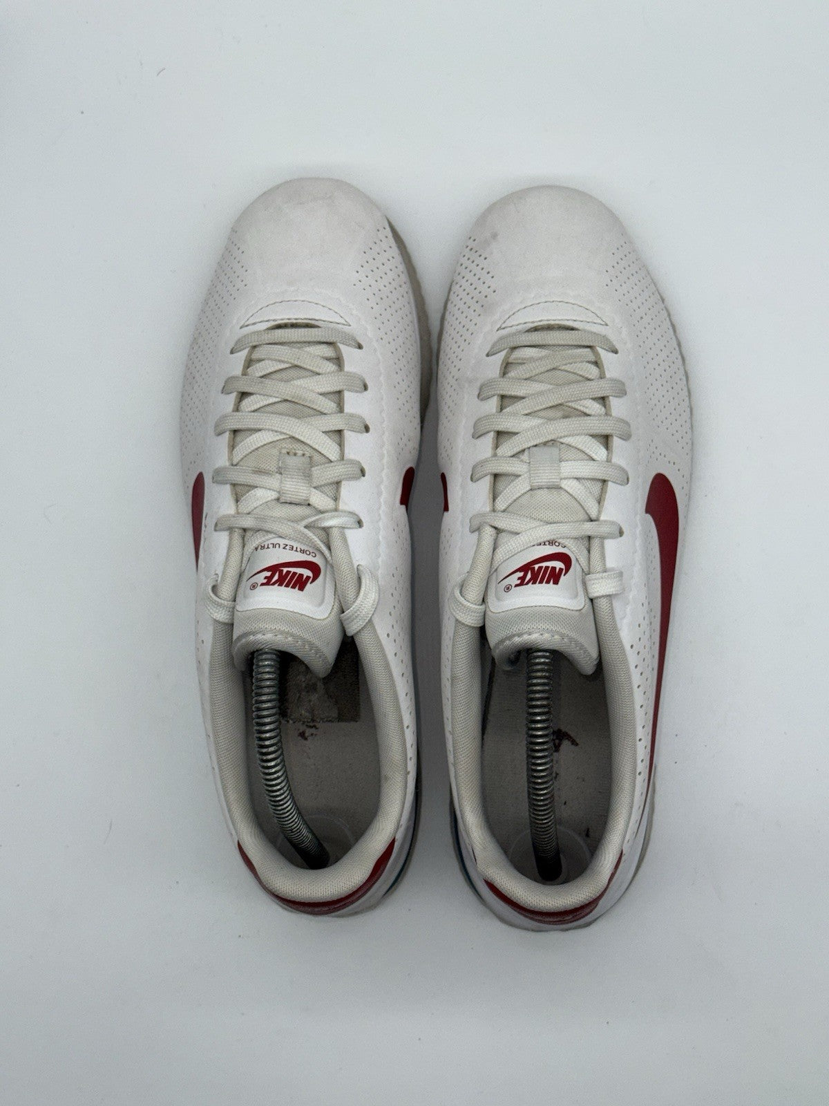 Nike Classic Cortez Ultra Moire OG (845013-100) Forrest Gump White Red UK 7.5