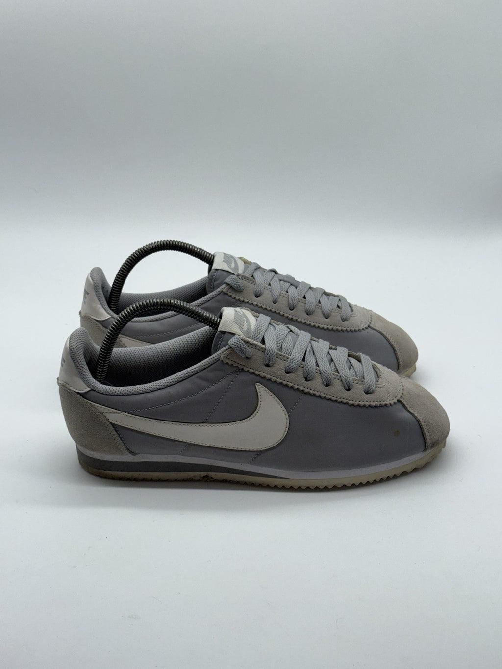 Nike Classic Cortez Nylon 'Wolf Grey x White' (2015) – UK 7