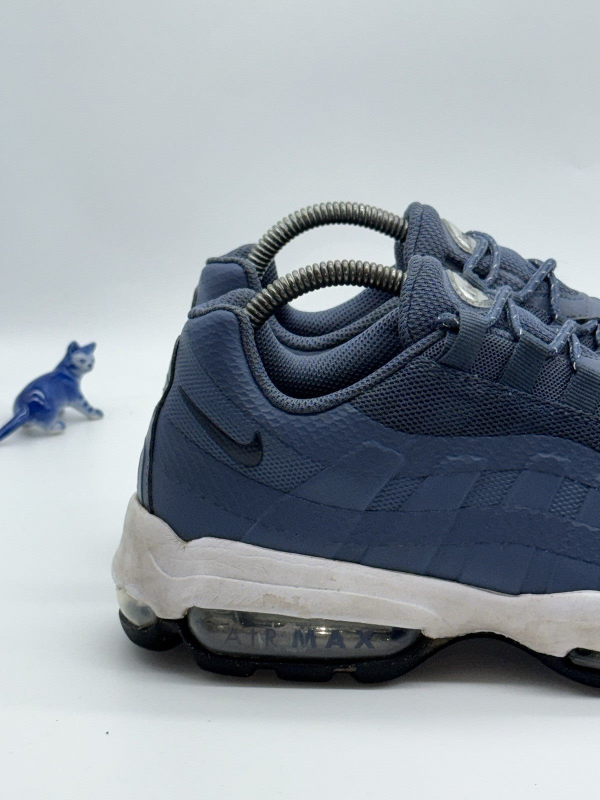 Nike Air Max 95 Ultra Trainers Diffused Blue x White UK 7 (FD0662-400)