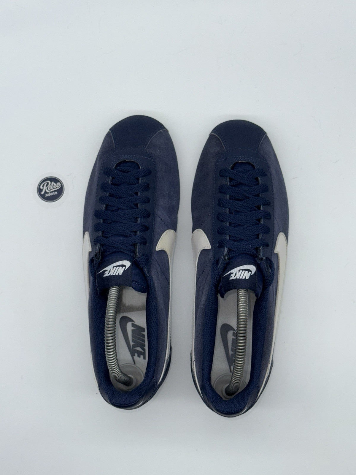 Nike Classic Cortez Leather 'Midnight Navy x White' (2014) – UK 6.5