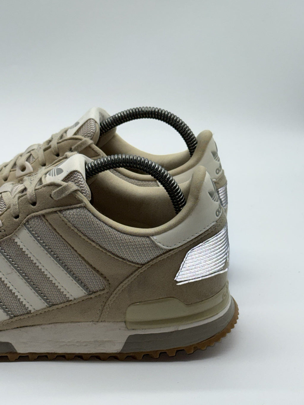 (2020) Adidas Originals ZX 700 'Beige x Grey x  White' Retro Trainers UK 7